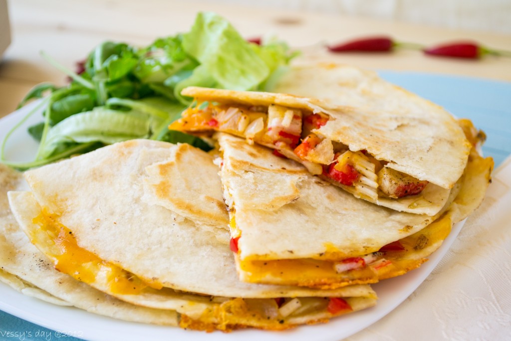 quesadillas